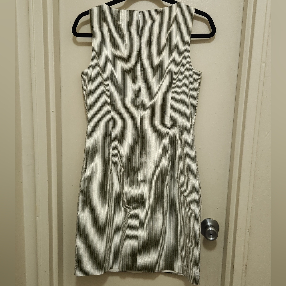 Moda International 100% Cotton Full Lined Sheath Dress - Picture 4 of 7